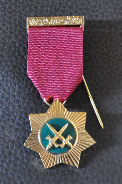 Royal Arch Red Cross of Babylon Breast Jewel - Knight